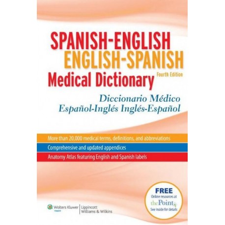 Spanish-English English-Spanish Medical Dictionary - Envío Gratuito