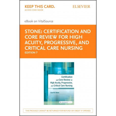 Certification and Core Review for High Acuity and Critical Care Nursing - E-Book (ebook) - Envío Gratuito