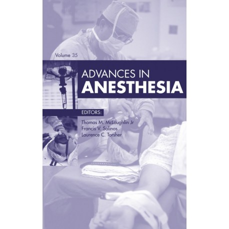 Advances in Anesthesia, E-Book (ebook) - Envío Gratuito