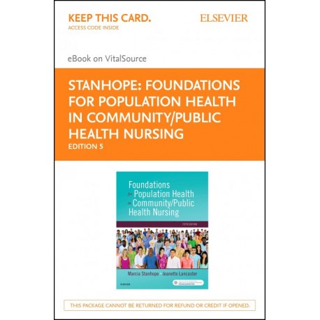 Foundations for Population Health in Community/Public Health Nursing - E-Book (ebook) - Envío Gratuito