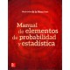 Manual de elementos de probabilidad y estadística - Envío Gratuito