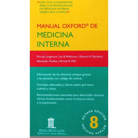 Manual Oxford de Medicina Interna - Envío Gratuito