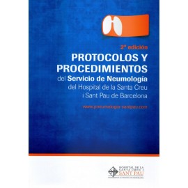 Protocolo y procedimiento del servicio de neumología del hospital de la Santa Creu - Envío Gratuito