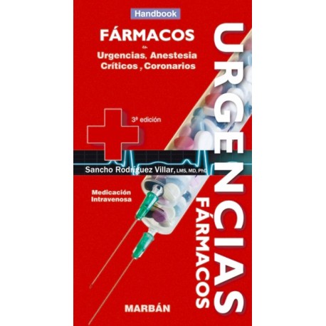Fármacos en Urgencias, Anestesia, Críticos y Coronarios Handbook - Envío Gratuito