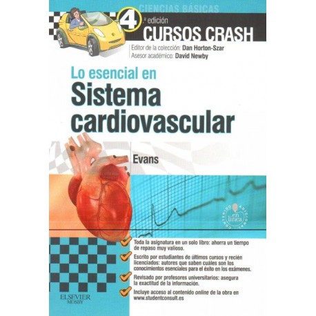 Cursos crash: Lo esencial en sistema cardiovascular - Envío Gratuito