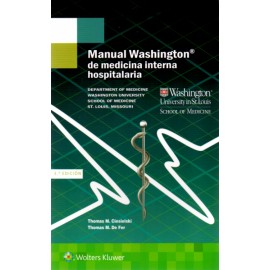 Manual Washington de medicina interna hospitalaria - Envío Gratuito